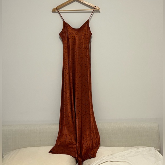 Whistles Sketch Dot Slip Dress - Picture 4 of 7